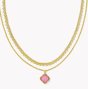 Kendra Scott Mallory Rose Multi Strand Necklace