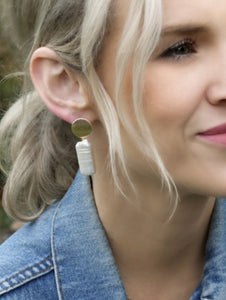 Social Climber Pearl Earrings