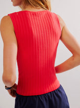 Load image into Gallery viewer, Tilly Vest in Tomato Purée
