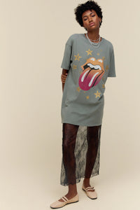 Rolling Stones Stars Tee Dress