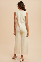 Load image into Gallery viewer, Long and Lean Wide Leg Pants in Ivory
