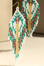 Load image into Gallery viewer, Motif Seed Bead Earrings
