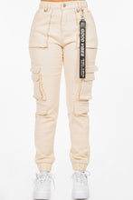 Load image into Gallery viewer, High Waist Cargo Joggers with Pockets
