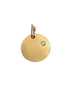 Disc Coin Charm
