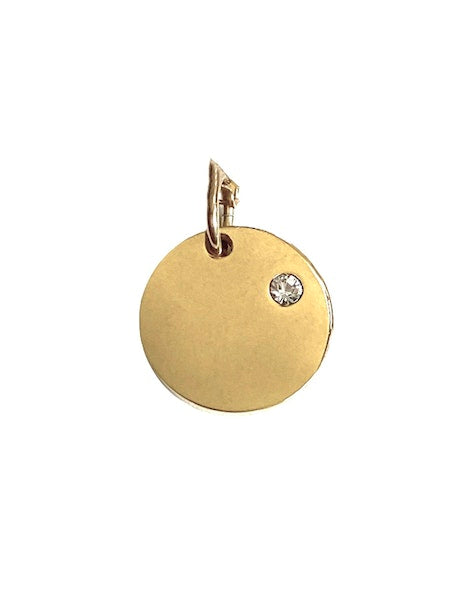 Disc Coin Charm