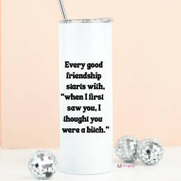 Every Good Friendship Travel Cup