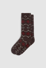 Load image into Gallery viewer, CozyChic FairIsle Socks in Umber Multi
