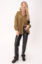 Load image into Gallery viewer, Miraya Long Sleeve Button Down Top
