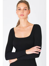 Load image into Gallery viewer, Ribbed Square Neck Romper
