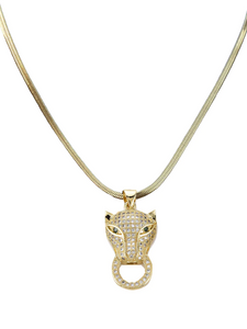 Catty Jaguar Necklace