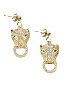 Catty Jaguar Earrings