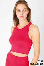 Load image into Gallery viewer, Chevron Highneck Crop Top
