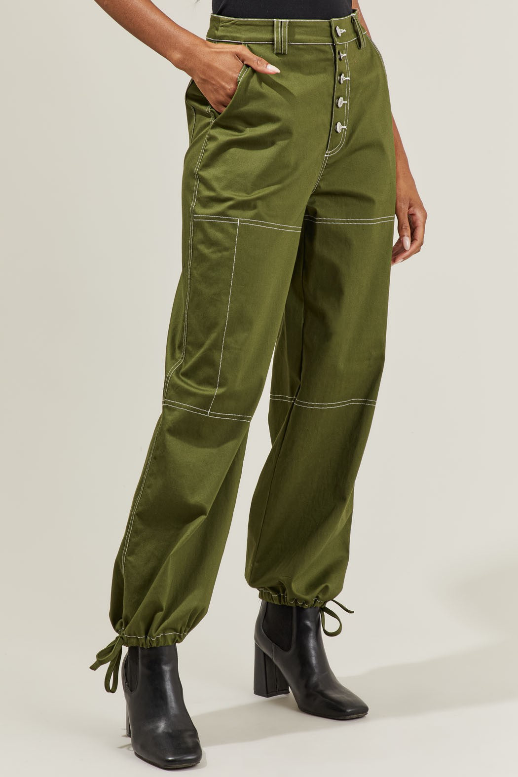 Olivia High Waist Cargo Pant