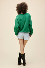 Load image into Gallery viewer, Nirvana Lilies BF Crew in Jade
