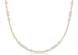 15” Choker Hope Unwritten 3mm Pearl