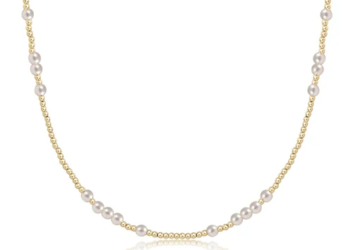 15” Choker Hope Unwritten 3mm Pearl
