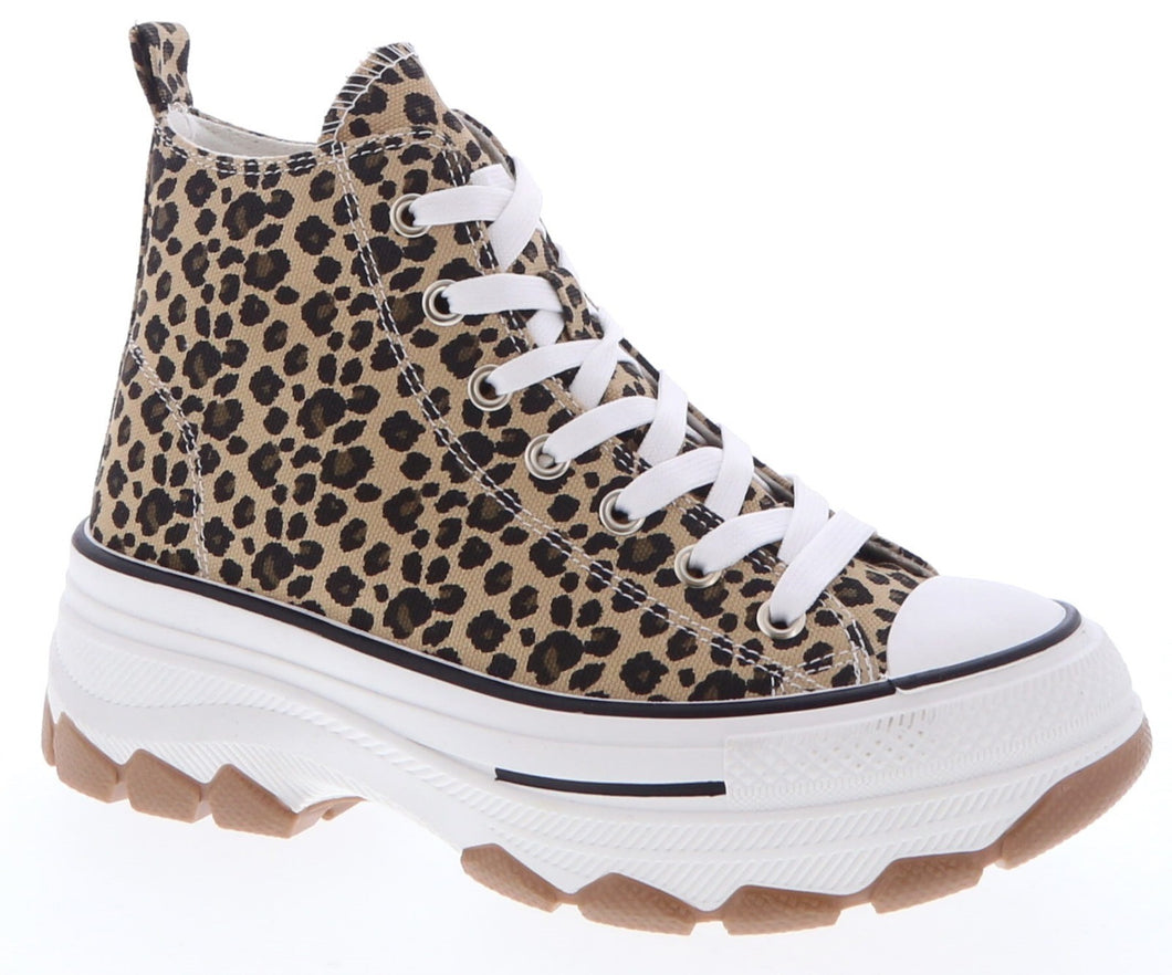High Top Canvas Sneaker