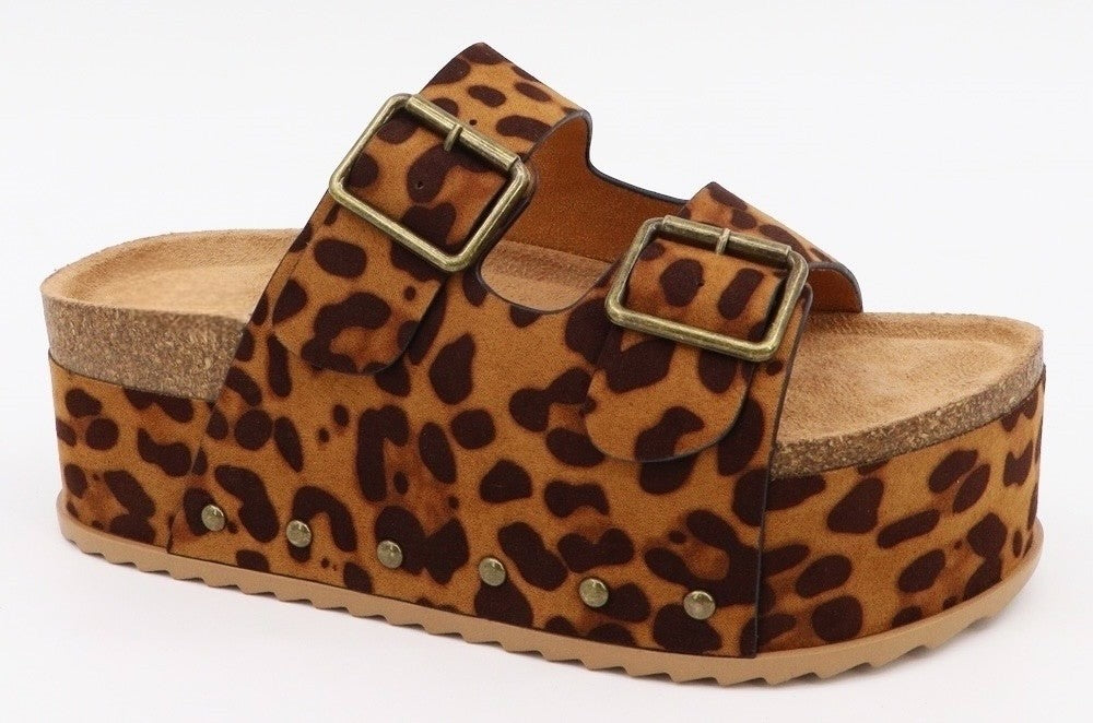 Platform Buckle Sandal