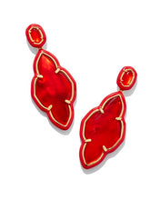 Load image into Gallery viewer, Kendra Scott Abbie Enamel Frame Statement Earring
