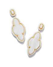 Load image into Gallery viewer, Kendra Scott Abbie Enamel Frame Statement Earring
