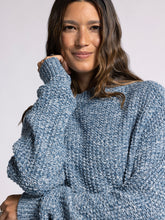 Load image into Gallery viewer, Mena Sweater in Marled Denim
