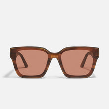 Load image into Gallery viewer, Drive In Sunglasses in Wood Tortoise Frame &amp; Dark Apricot Lens
