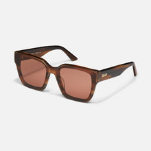 Load image into Gallery viewer, Drive In Sunglasses in Wood Tortoise Frame &amp; Dark Apricot Lens
