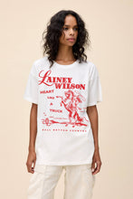 Load image into Gallery viewer, Lainey Wilson Bell Bottom Country Merch Tee in Vintage White
