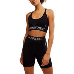 Long Haul Logo Bra in Black