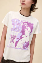Load image into Gallery viewer, Elton John Bennie &amp; The Jets Encore Tee in Stone

