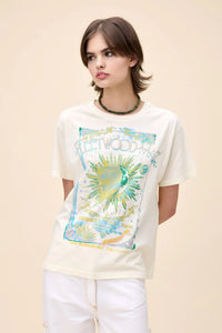 Fleetwood Mac Dreams BF Tee in Stone