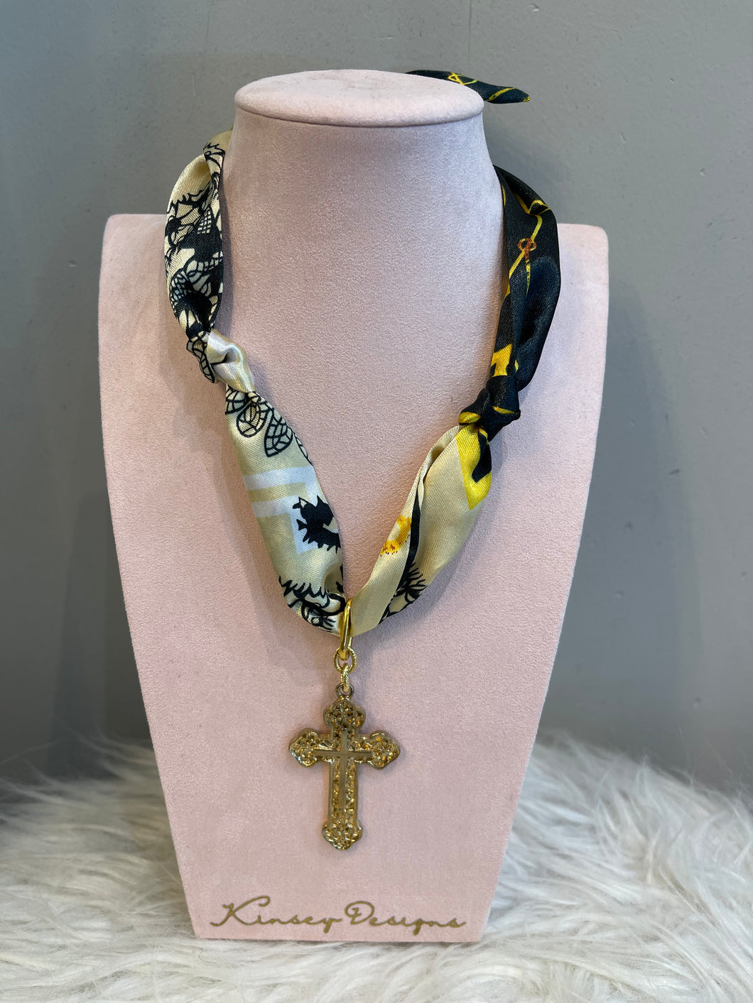 When In Rome Scarf Necklace