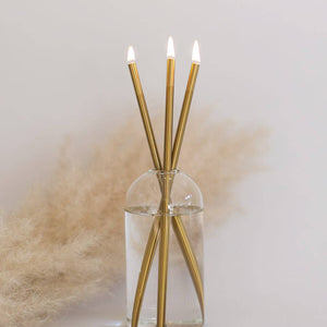 Gold Everlasting Candles