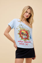 Load image into Gallery viewer, Metallica Tour ‘94 Off The Shoulder Tee in Airey Blue
