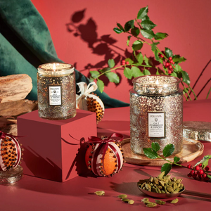 Gilt Pomander & Hinoki 18oz Large Jar Candle