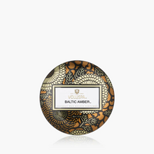 Load image into Gallery viewer, Baltic Amber Mini Tin Candle
