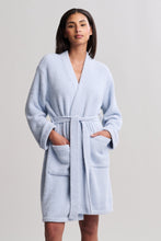 Load image into Gallery viewer, CozyChic Solid Robe in Snow Drop
