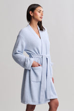 Load image into Gallery viewer, CozyChic Solid Robe in Snow Drop
