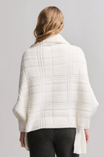 Load image into Gallery viewer, CozyChic Cotton Tonal Plaid Blanket Wrap in Pearl
