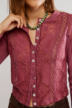 Load image into Gallery viewer, Jae Knit Long Sleeve in Crushed Berry
