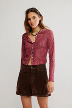 Load image into Gallery viewer, Jae Knit Long Sleeve in Crushed Berry
