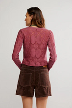 Load image into Gallery viewer, Jae Knit Long Sleeve in Crushed Berry
