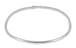 Classic Sterling 2mm Bead Bracelet - Bliss Bar Sterling