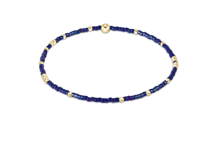 EGIRL Hope Unwritten Bracelet - Blue Metallic