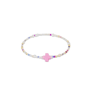 EGIRL Hope Unwritten Signature Cross Bracelet - With Sprinkles On Top