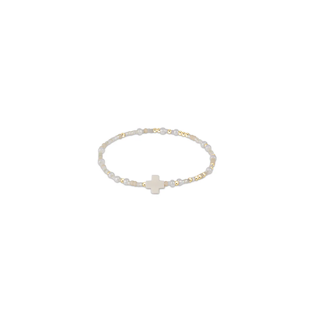 EGIRL Hope Unwritten Signature Cross Bracelet - Oh Snow You Didn’t!