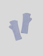 CozyChic Lite Fingerless Gloves in Snow Drop