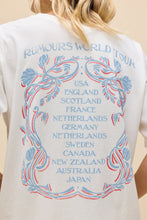 Load image into Gallery viewer, Fleetwood Mac World Tour ‘77 Merch Tee in Vintage White
