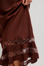 Load image into Gallery viewer, Long Lost Lover 1/2 Slip in Spiced Chocolate
