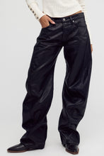 Load image into Gallery viewer, We The Free Fable Coated Twisted Seam Jean in Matte Black Finish
